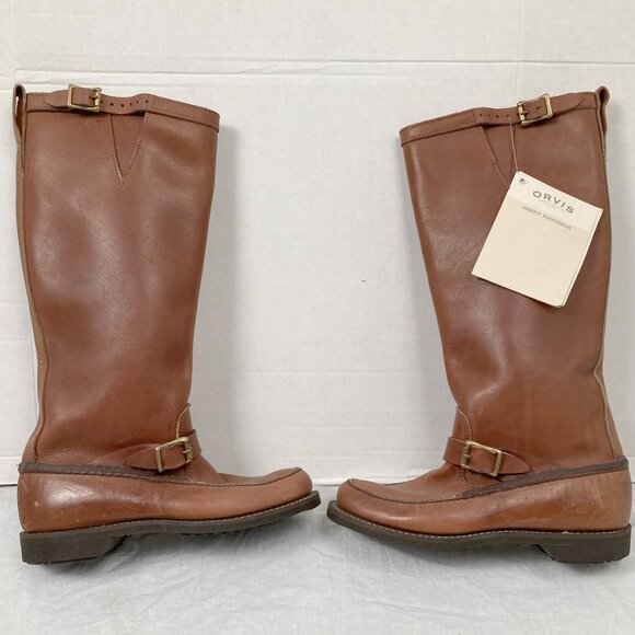 NEW $950 Gokey The Botte Sauvage Snake Proof Boots!Size 9 EEHandmade in USA